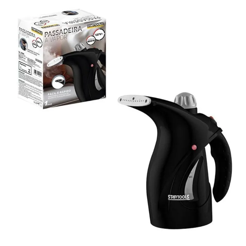 Passadeira a Vapor Startools Passadeira a Vapor 110V Preta Portátil para Roupas Penduras 110V - OUTRAS - Casa E Construção
