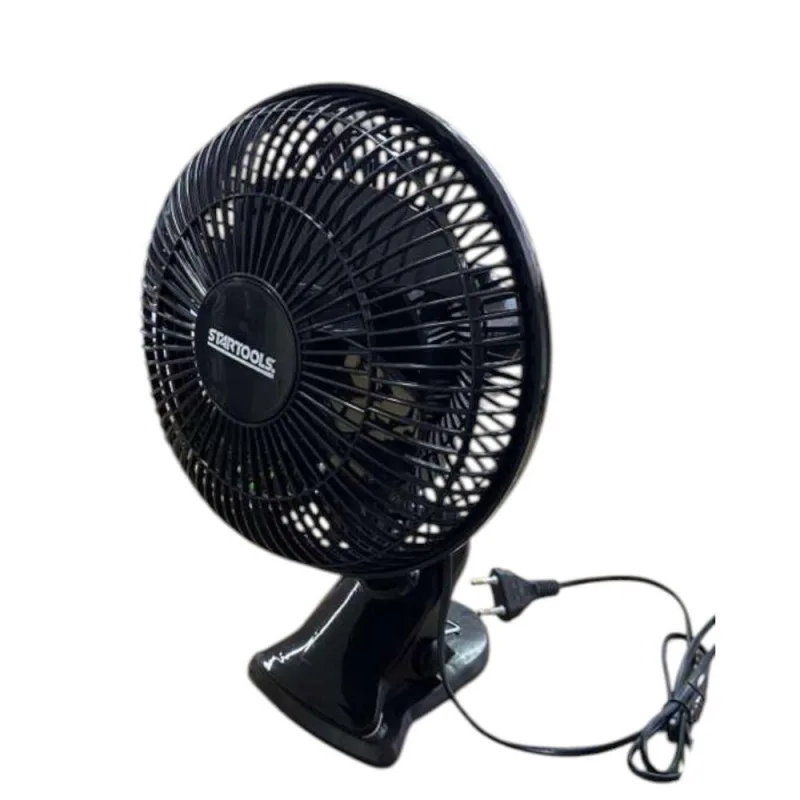Ventilador de Mesa Startools 25W Preto Portátil com Oscilação 220V - OUTRAS - Ar E Ventilação