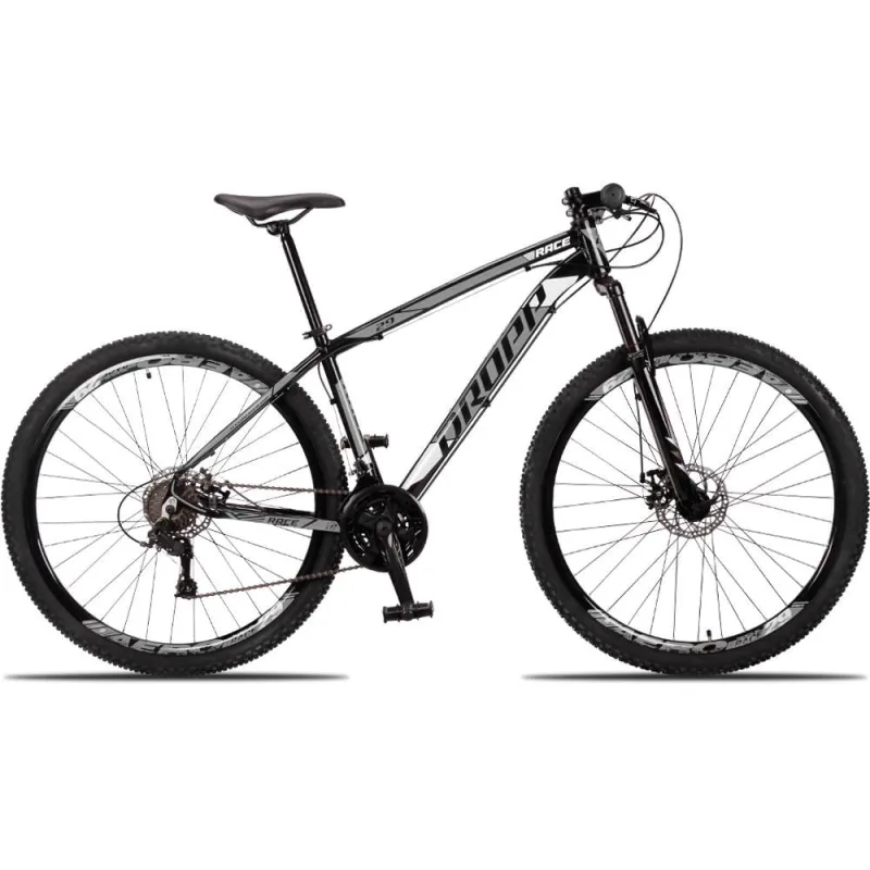 Bicicleta Aro 29 Dropp Race 24 Vel Câmbio Traseiro Shimano Freio a Disco Bike mtb Alumínio - Não Disponível