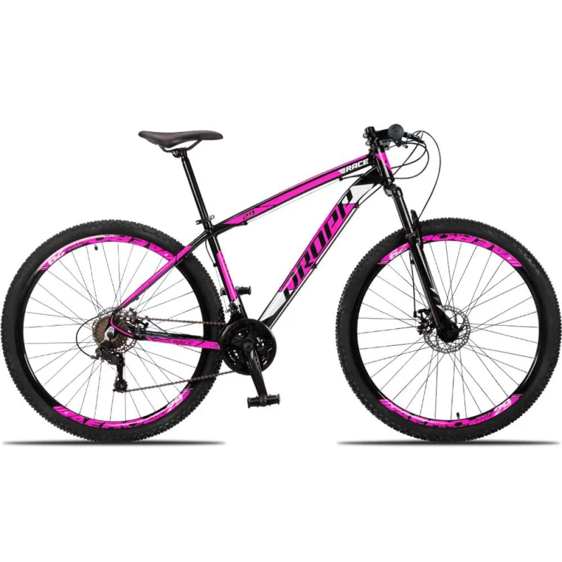 Bicicleta Aro 29 Dropp Race 24 Vel Câmbio Traseiro Shimano Freio a Disco Bike mtb Alumínio - Não Disponível