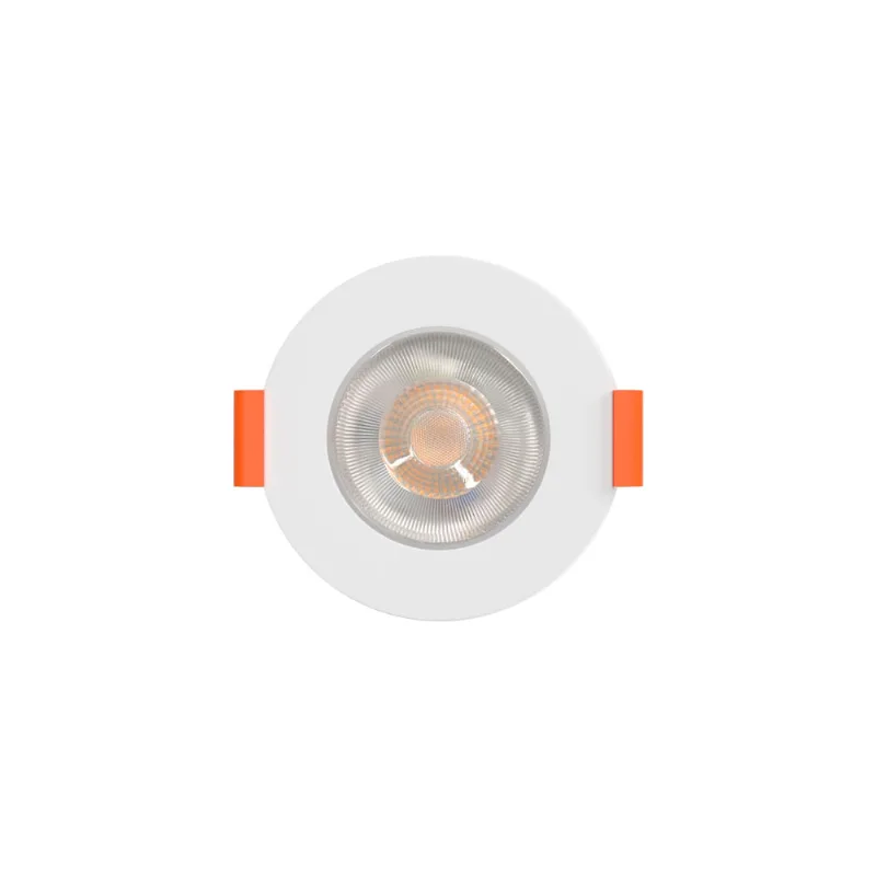Easy Led Redondo Branco 3W 3000K 7,5Cm Bronzearte Llumm