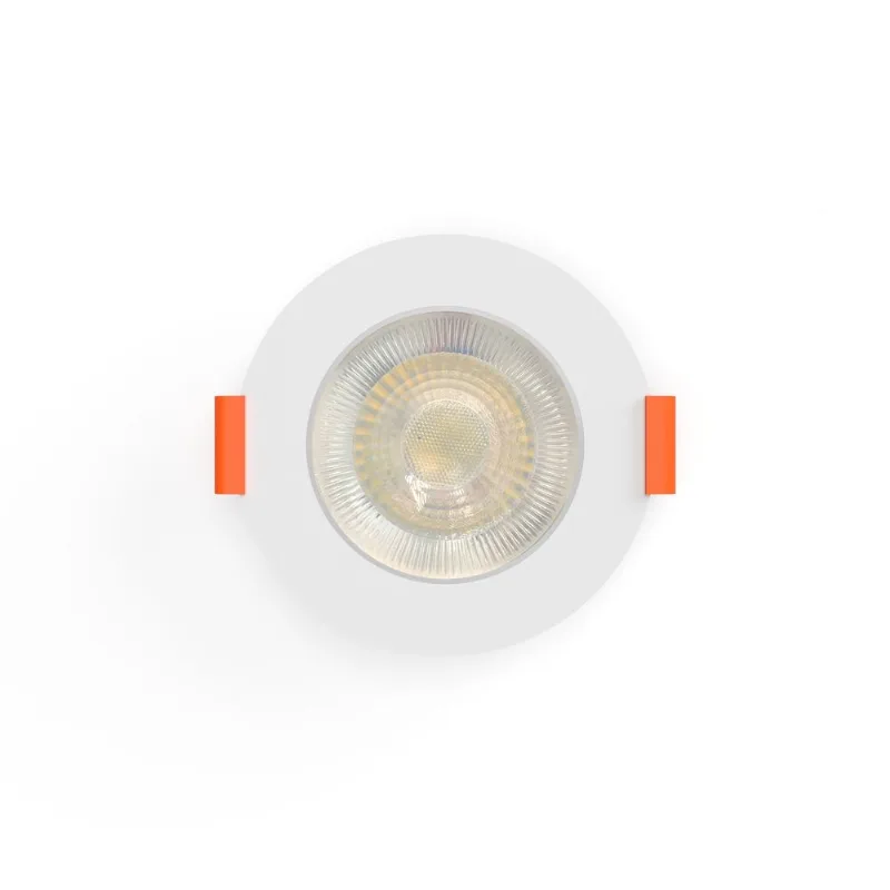 Easy Led Redondo Branco 5W 3000K 9,5Cm Bronzearte Llumm