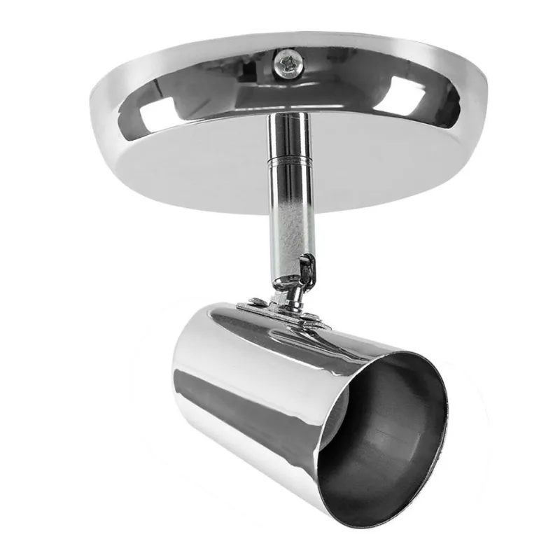 Spot Novo New Short Cromo 1 Luz Gu10 Bronzearte Llumm