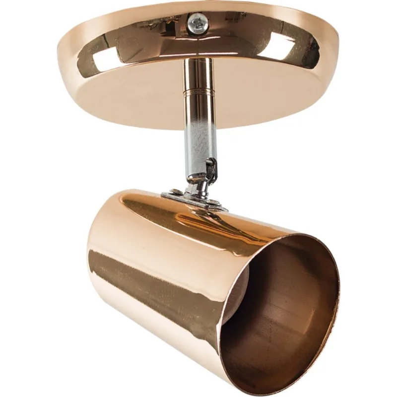 Spot De Sobrepor New Short 01 Luz E27 Cobre LLumm Bronzearte