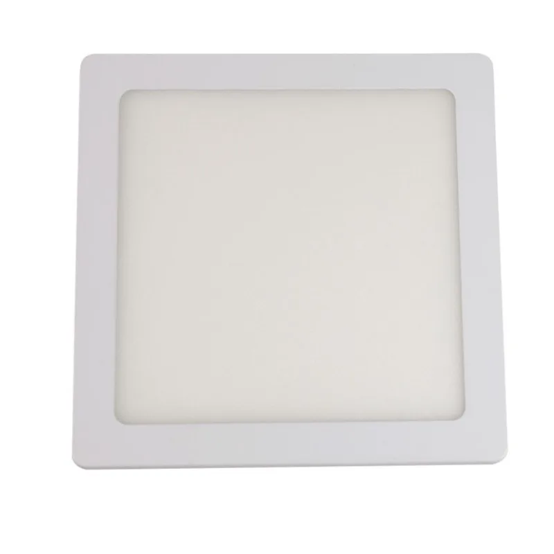 Painel LED de Embutir Slim Quadrado Luz Neutra Bivolt Bronzearte Painel de LED Embutir Slim 12W 17X17cm 1020 Lúmens Luz Neutra