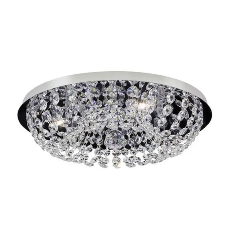 plafon cristal royal 8xeg9 40cm bronzearte - GPPU004008PFV2
