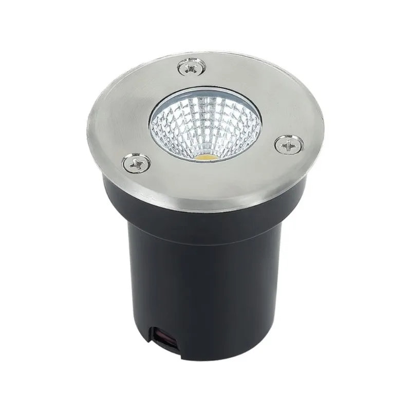 Embutido De Solo Led Floor 5w 3000k Ip67 Bivolt Bronzearte