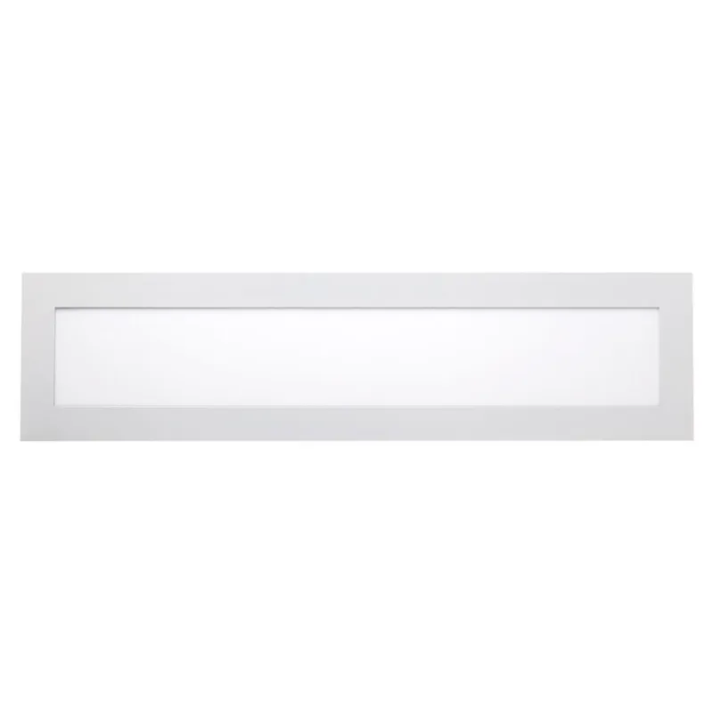 Painel LED de Embutir Slim Fit Luz Branca Bivolt Bronzearte Painel de LED Embutir Slim Fit 30W 62x15,5cm 2400 Lúmens Luz Branca