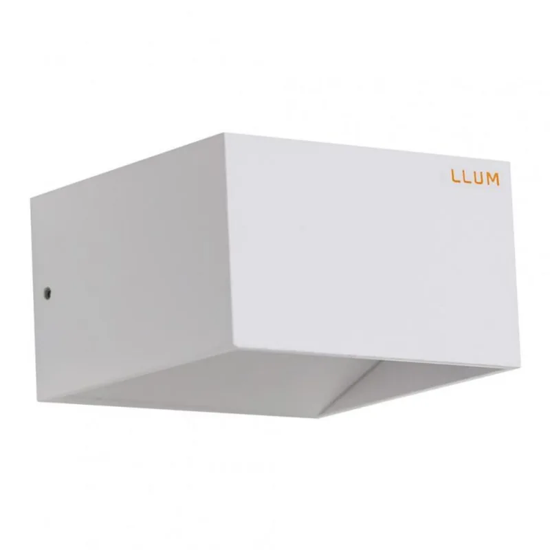 Arandela Sensitive Branca Led Bivolt 4W 3000K Ip65 12X12 Bronzearte