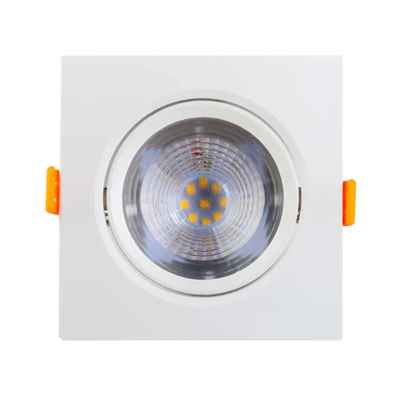 Spot Embutir Easy Led Quadrado 14W 3000K Branco LLumm Bronzearte