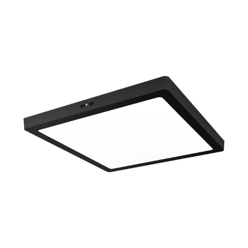 Painel De Sobrepor Home Led Quadrado 24W 6500K Preto LLumm Bronzearte