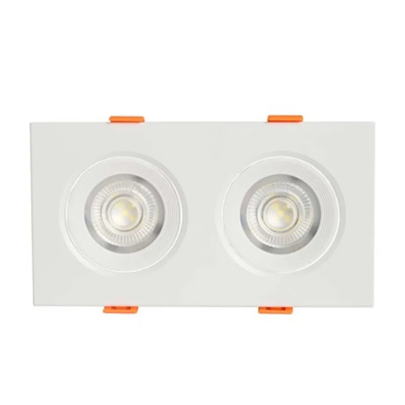 Spot Embutir Easy Led Duplo 2x5w 6500k Bivolt Bronzearte