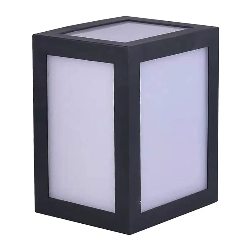 Arandela Led Grécia 12w 3000k Preto Ip65 Bronzearte