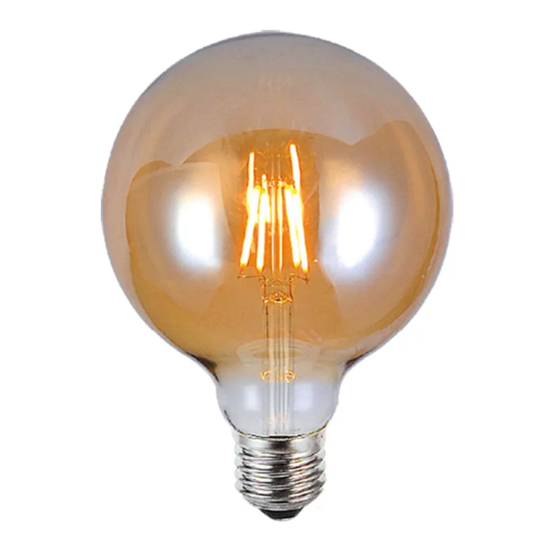 Lâmpada Filamento Led 4W 2200K G125 Bivolt LLumm Bronzearte