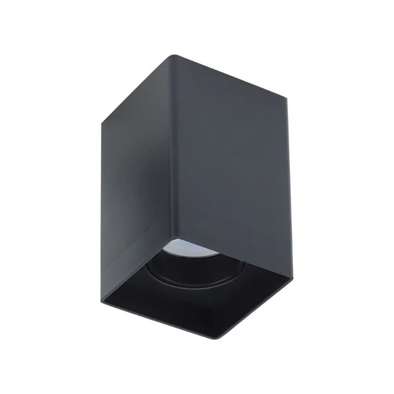Luminária High End Pc Quadrado Preto LLumm Bronzearte