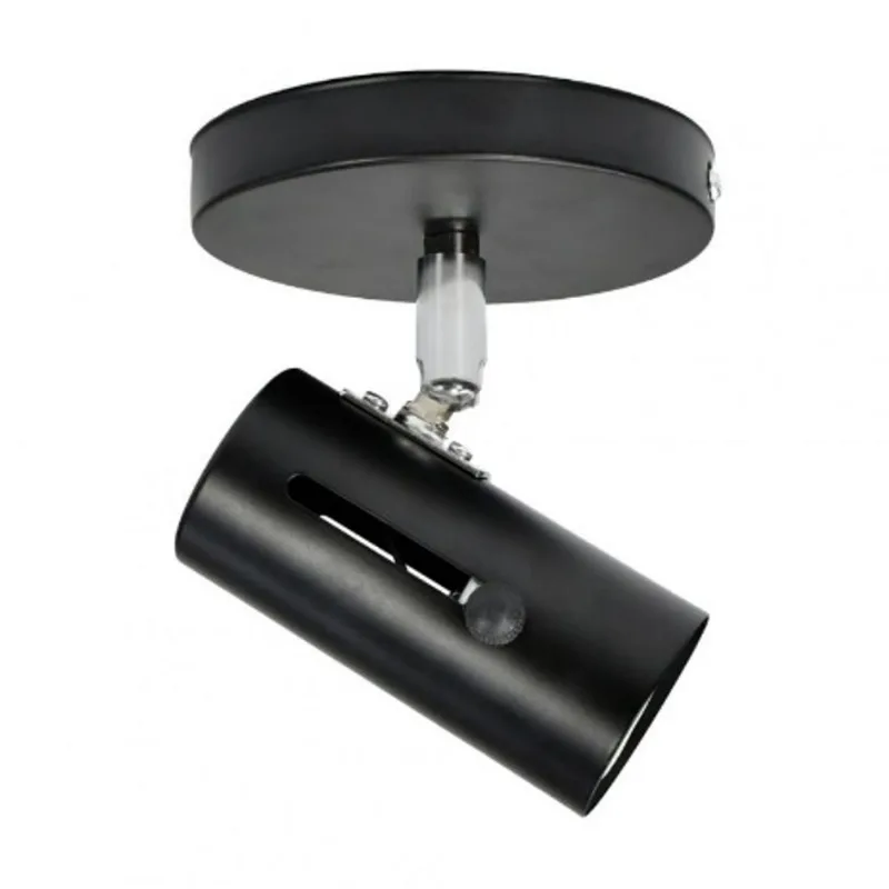 Spot De Trilho Vision Gu10 Preto LLumm Bronzearte