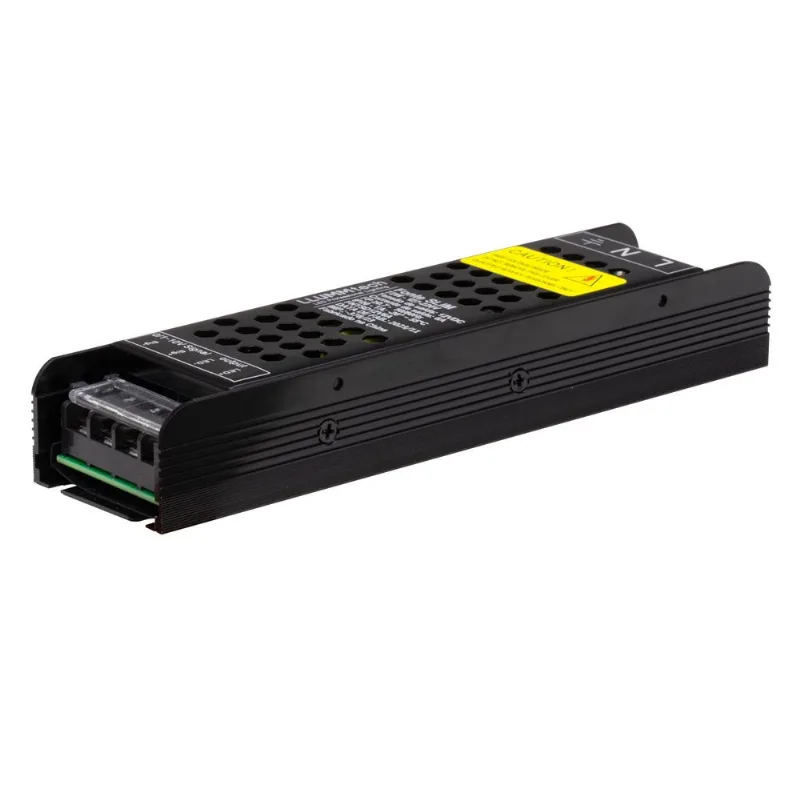 Fonte Slim Dimerizavel 12V 4A Bivolt Preto Llumm Bronzearte