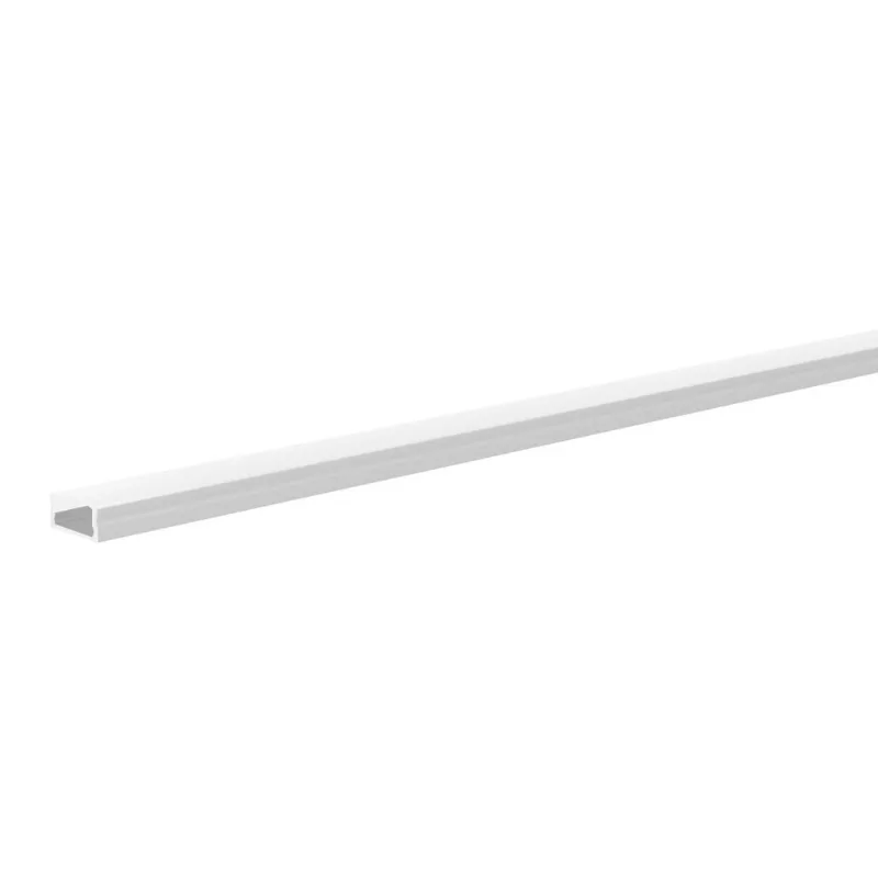 Perfil De Sobrepor Alumínio 2 Metros 17,2X6,9Mm Branco Llumm Bronzearte