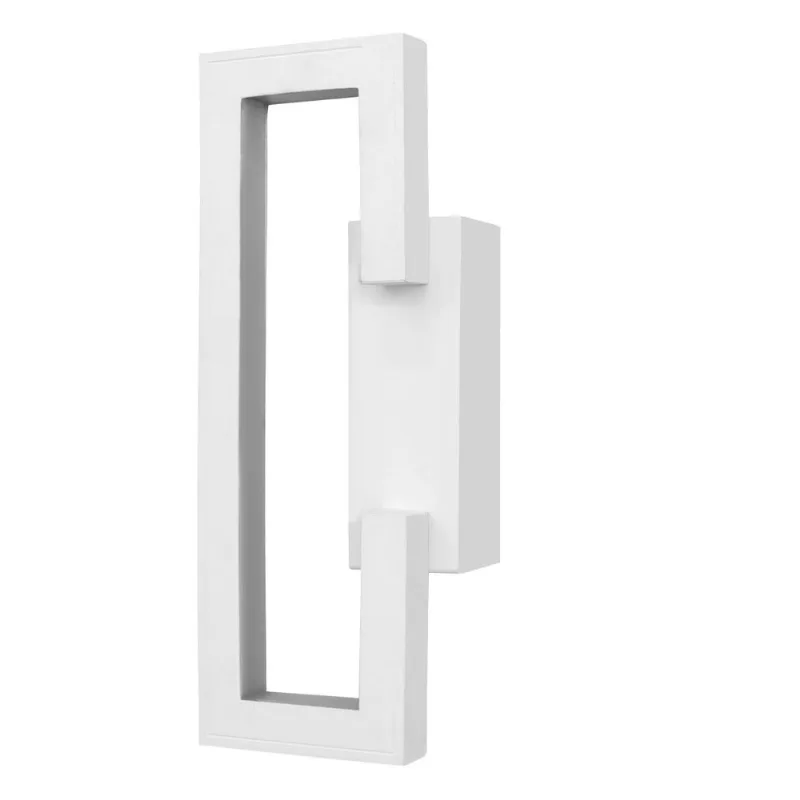Arandela Soft Led 15W 3K 320X63X117Mm Bivolt Branco Perfine Bronzearte