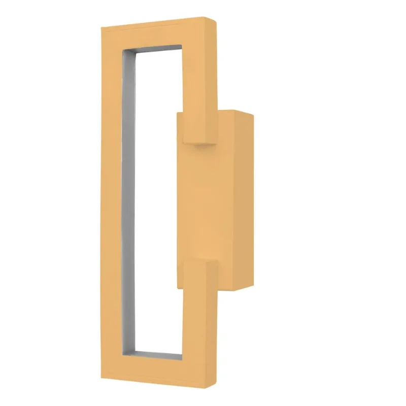Arandela Soft Led 15W 3K 320X63X117Mm Bivolt Dourado Perfiline Bronzearte