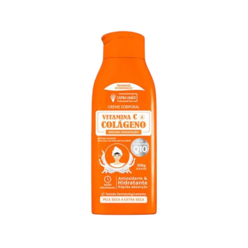 Hidratante Corporal Vitamina C Capim Limão 350g (MP)