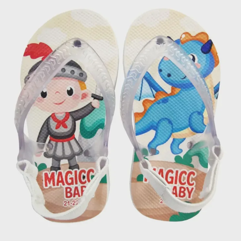 Chinelo Bebê Sandália Cavaleiro Dragão Magicc Baby