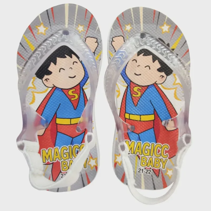 Chinelo Bebê Sandália Super Herói Magicc Baby