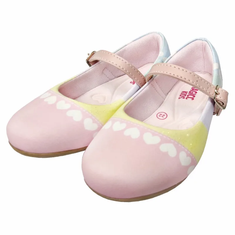 Sapatilha Infantil Feminina Colorida Corações, Magicc Kids