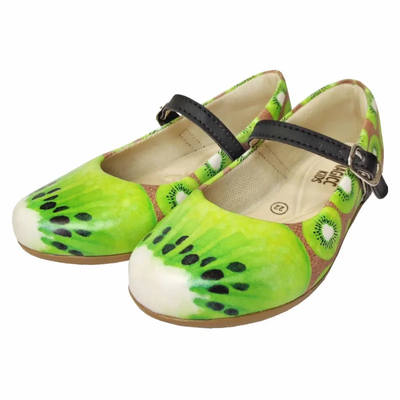 Sapatilha Infantil Feminina Frutinhas Kiwi, Magicc Kids