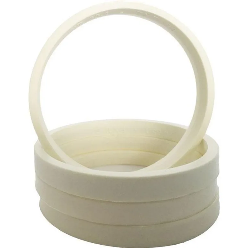 Anel Centralizador De Roda 73.00mm Branco 4pc