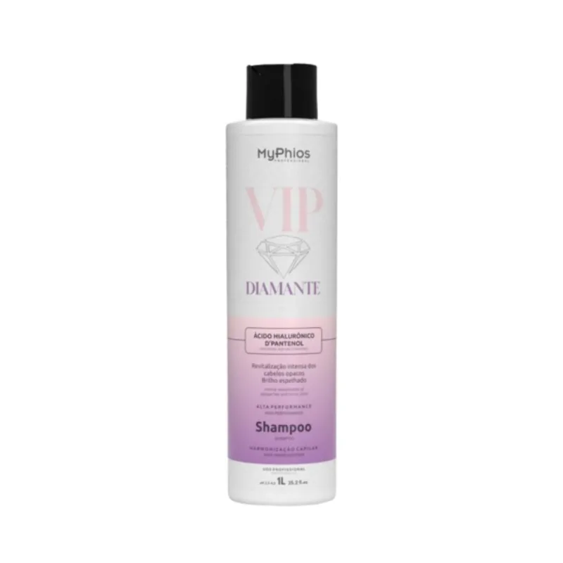 Shampoo MyPhios VIP Diamante Brilho e Maciez 1 Litro