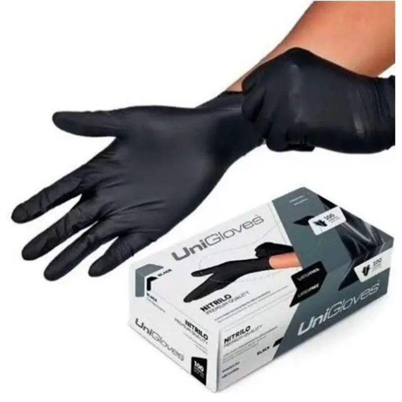 Luvas Classico Latex Com Pó Black Pequeno Não Esteril