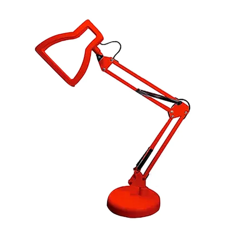 Luminária de Mesa com Braço Articulável 3D 5W Vermelha Orion Bivolt - Gmh - GMH