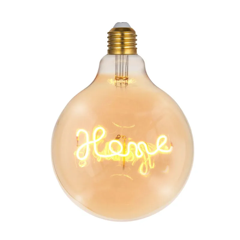 Lâmpada Led Filamento LG125 HOMEP 4W Âmbar GMH - GMH
