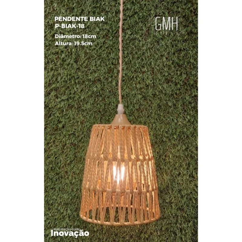 Pendente Biak 18Cm Gmh Trade