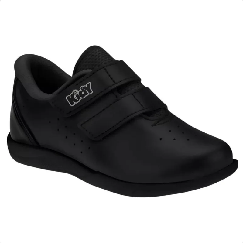Tênis Kidy Usefull Miami Conforto Casual Preto 035
