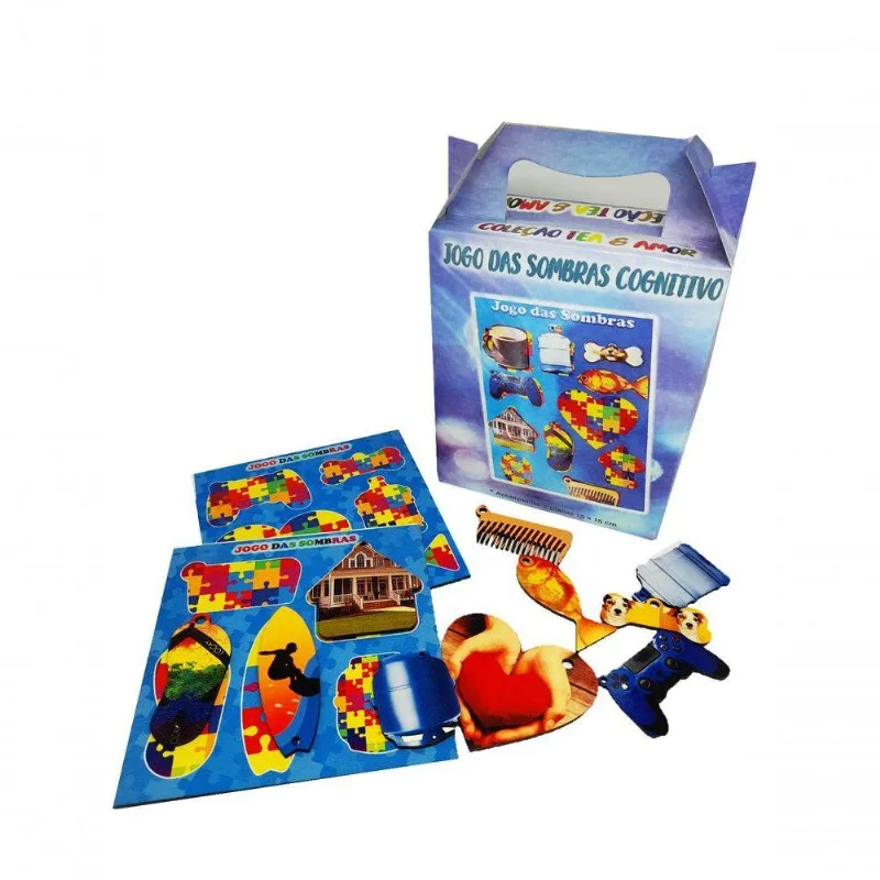 Kit Especial Jogos Educativos Cogntivos Autistas Combo 6