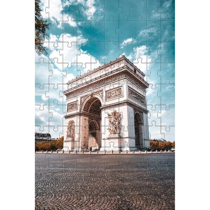 Kit 2 Quebra-cabeças Cognitivos Viagens Pelo Mundo 24 Peças