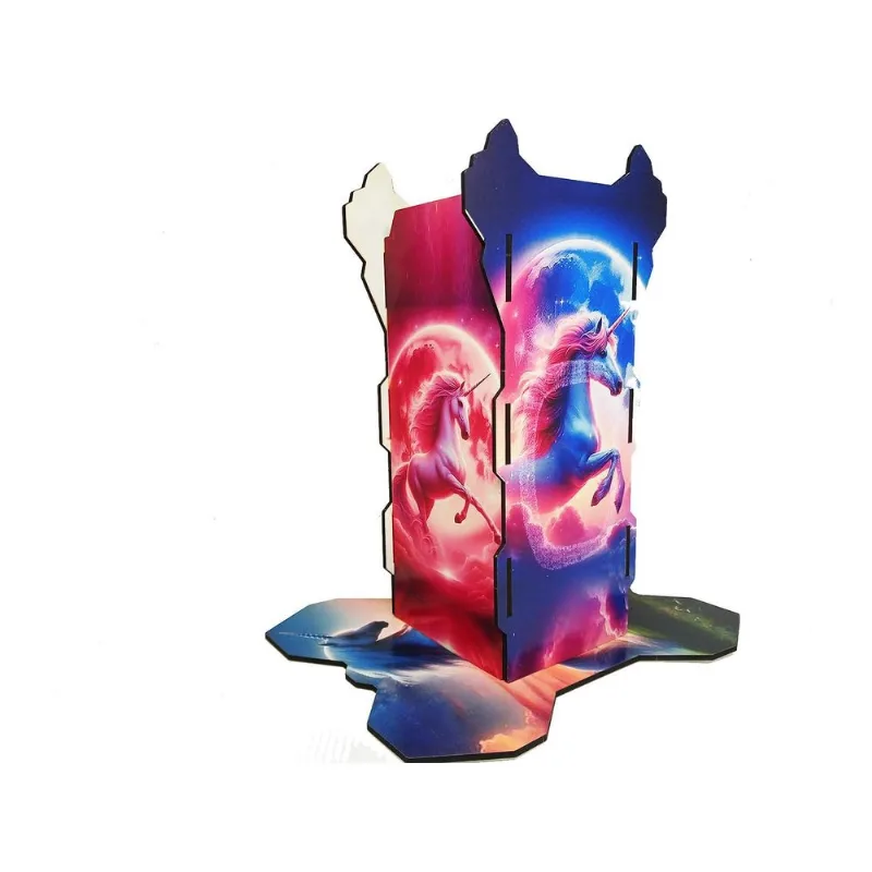 Suporte Decorativo Para Abafador De Ruídos Modelo Unicornio