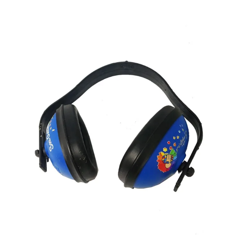 Abafador Barulhos Personalizado Autistas Cor Azul Proteção