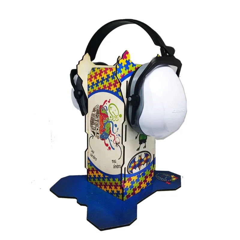 Abafador Branco 26 Db Autistas Com Suporte Exclusivo Autismo