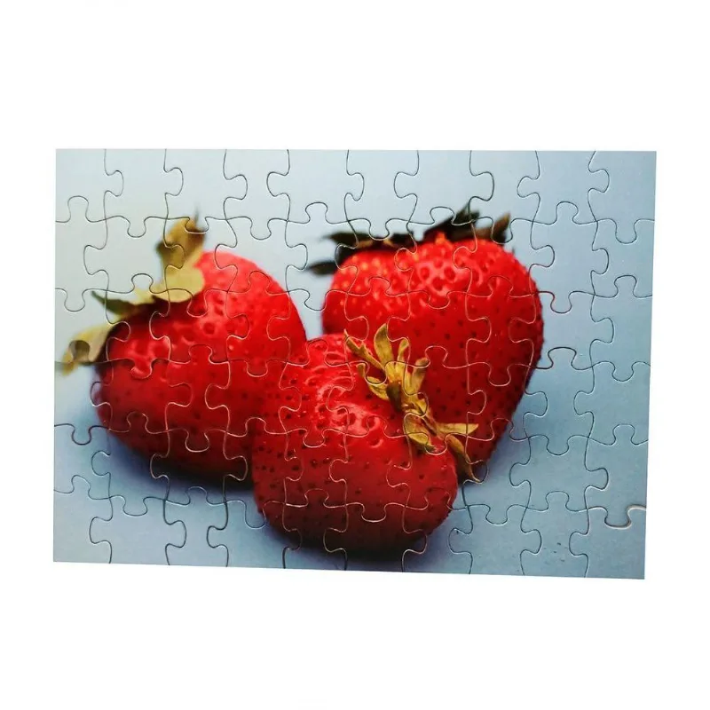Kit 4 Quebra-cabeças 40 Peças Frutas Cognitivo Educativo