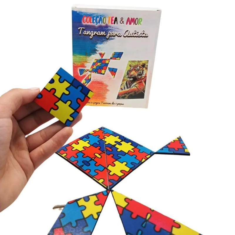 Tangram Jogo Educativo Divertido Para Autistas