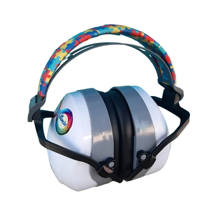 Abafador De Ruido 26 Db Branco Para Autistas