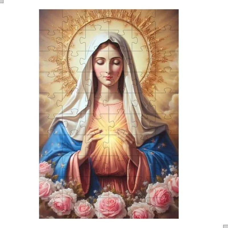 Quebra-cabeça Nossa Senhora da Esperança de 60 Peças Indicado para Idosos Atividade Relaxante - OUTRAS - Brinquedos