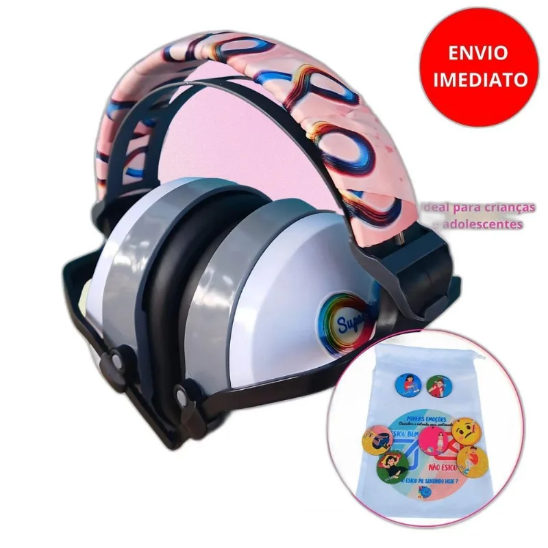 Abafador Protetor Auditivo Infantil Infinity Color 26 Db +