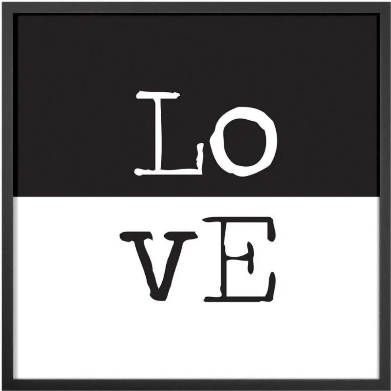Quadro Decorativo Belchior Frase 3 30x30cm