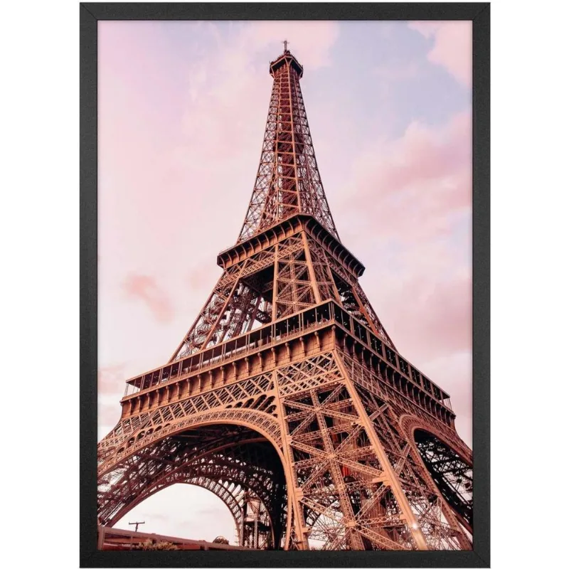 Quadro Decorativo Belchior Lugares 14 Com Vidro 60x90cm
