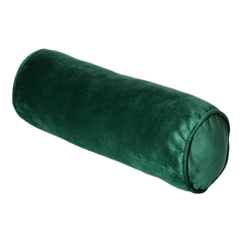 Almofada Premium Rolinho Com Cordone Verde 43x15 Belchior