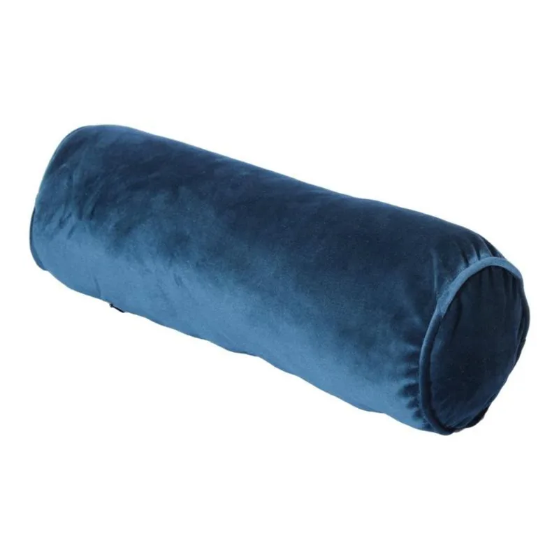 Almofada Premium Rolinho Com Cordone Marinho 43x15 Belchior